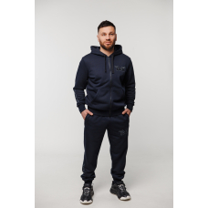 Спортивний костюм TMT The Money Team з капюшоном темно синій чоловічий