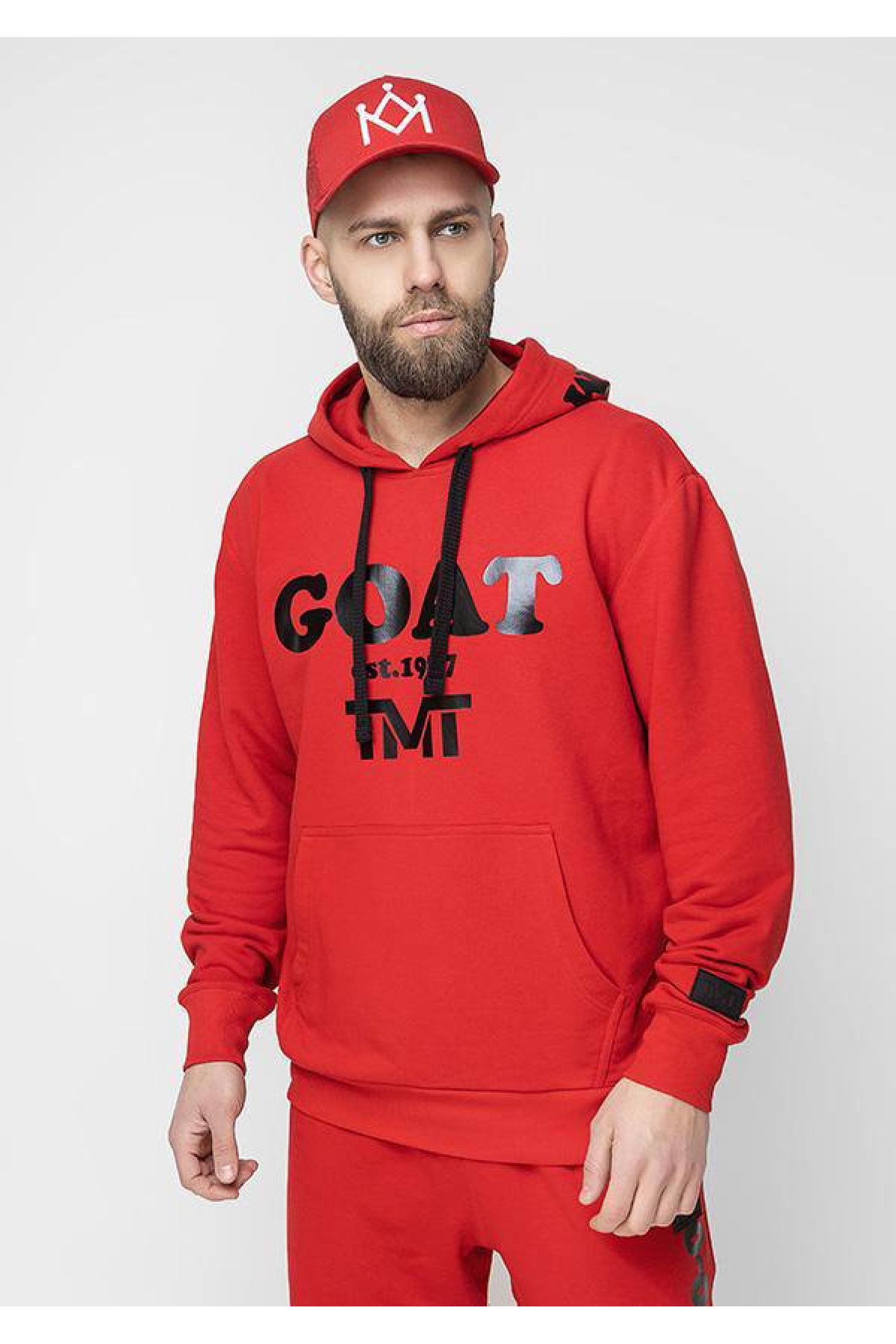 Спортивний костюм GOAT TMT The Money Team червоний чоловічий