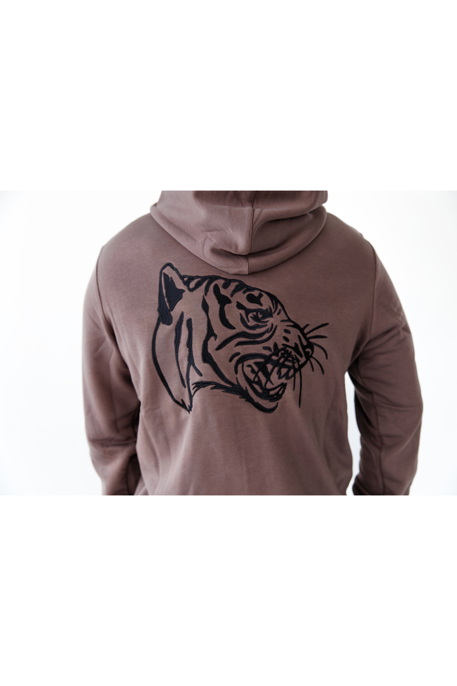 Спортивний костюм TMT The Money Team з тигром на спині мокко чоловічий