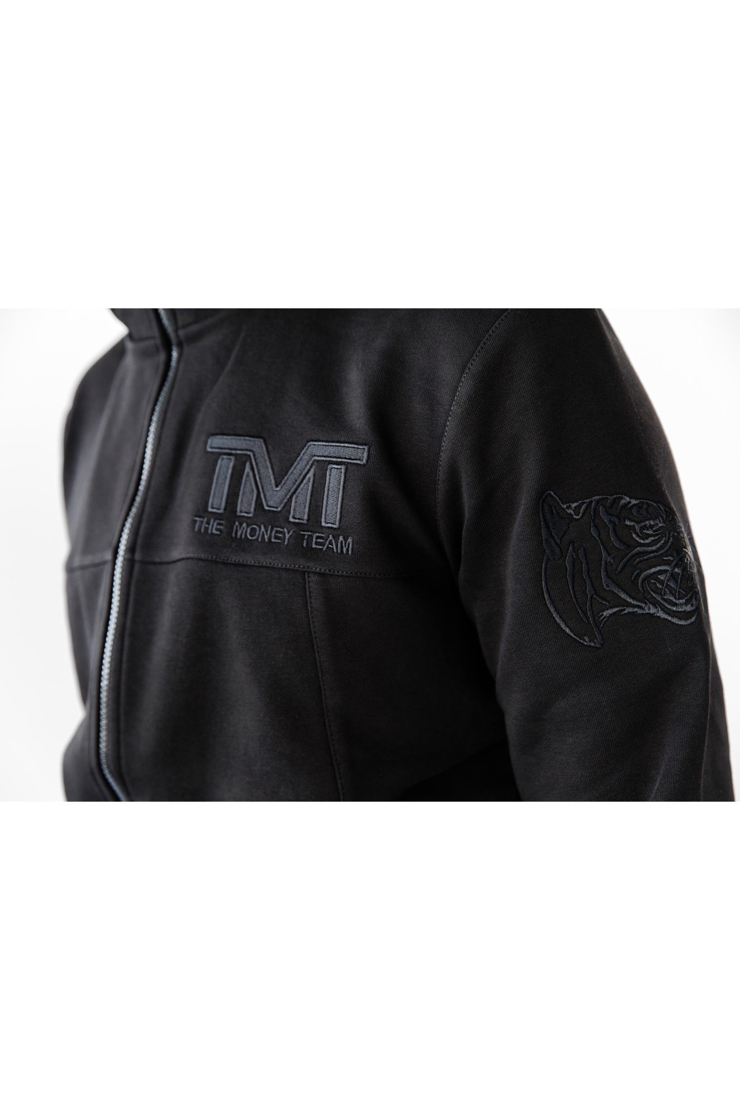 Спортивний костюм TMT The Money Team з тигром без капюшону чорний чоловічий