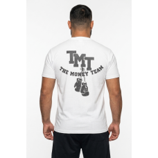  Футболка TMT The Money Team з рукавицею біла чоловіча