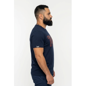  Футболка TMT The Money Team темно-синя з червоним лого чоловіча