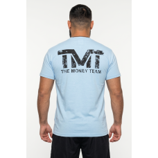  Футболка TMT The Money Team вінтаж лого блакитна чоловіча