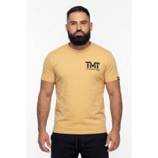  Футболка TMT The Money Team вінтаж лого пісочний чоловіча