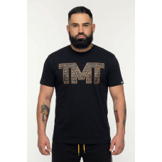  Футболка TMT The Money Team з золотим лого чорна чоловіча