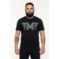  Футболка TMT The Money Team з графітовим лого чорна чоловіча