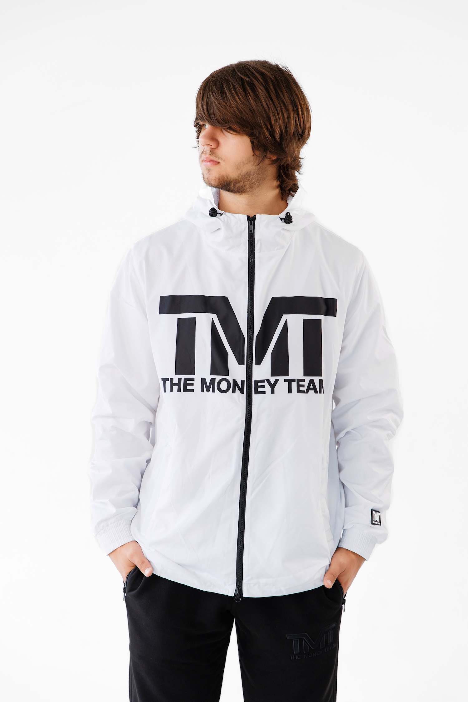 Вітрівка TMT The Money Team біла демісезон чоловіча