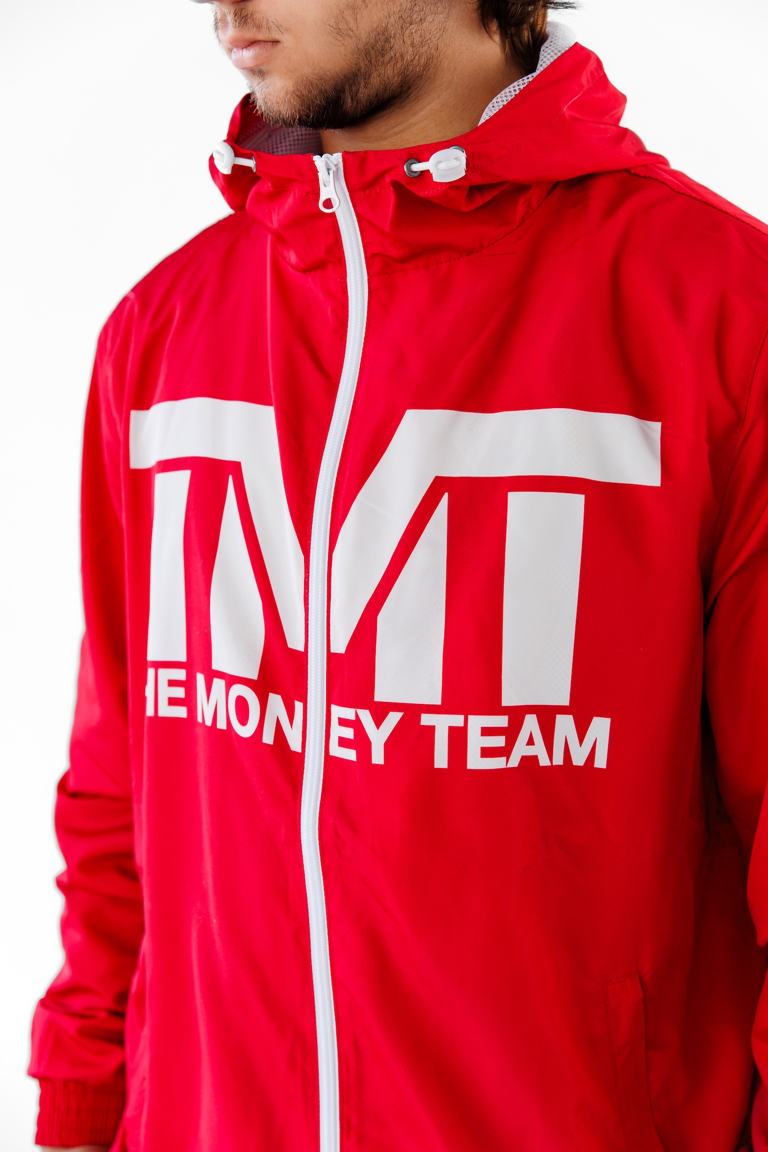 Вітрівка TMT The Money Team червона демісезон чоловіча