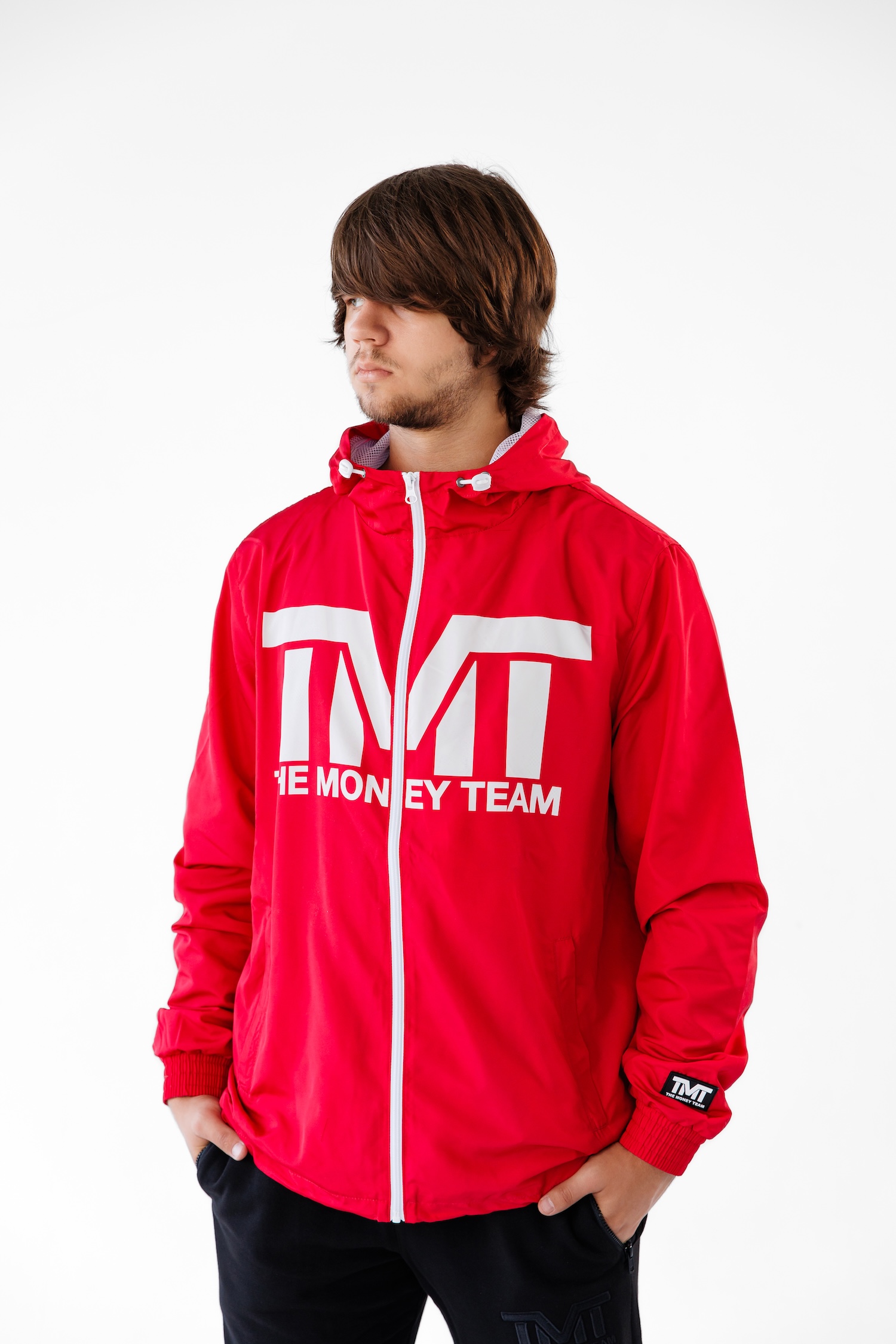 Вітрівка TMT The Money Team червона демісезон чоловіча