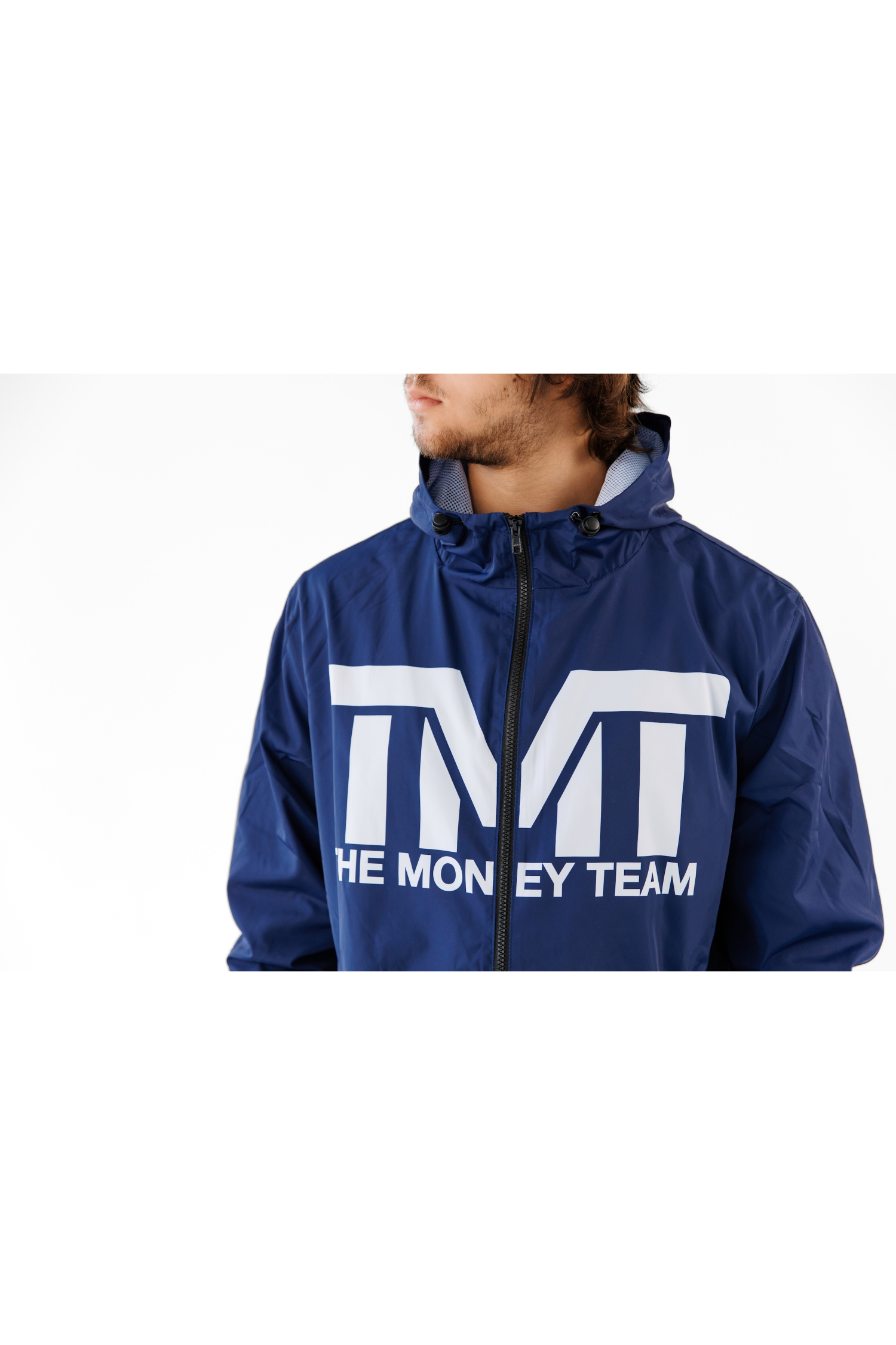 Вітрівка TMT The Money Team синя демісезонна чоловіча