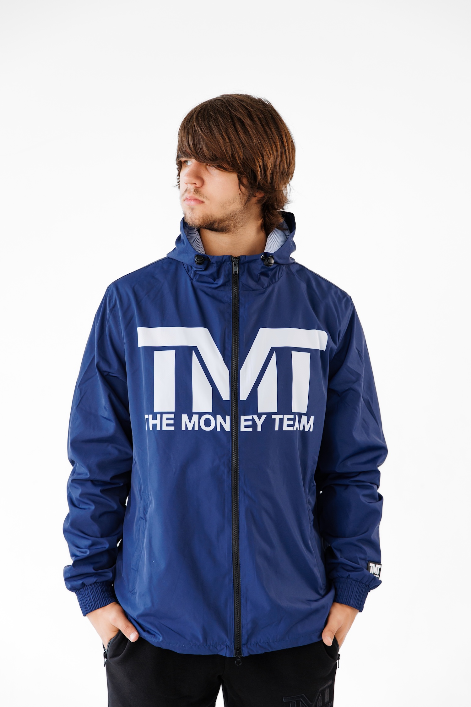 Вітрівка TMT The Money Team синя демісезонна чоловіча