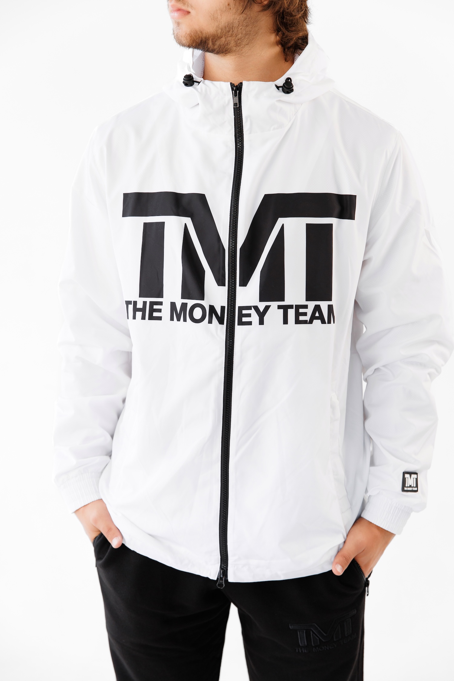 Вітрівка TMT The Money Team біла демісезон чоловіча