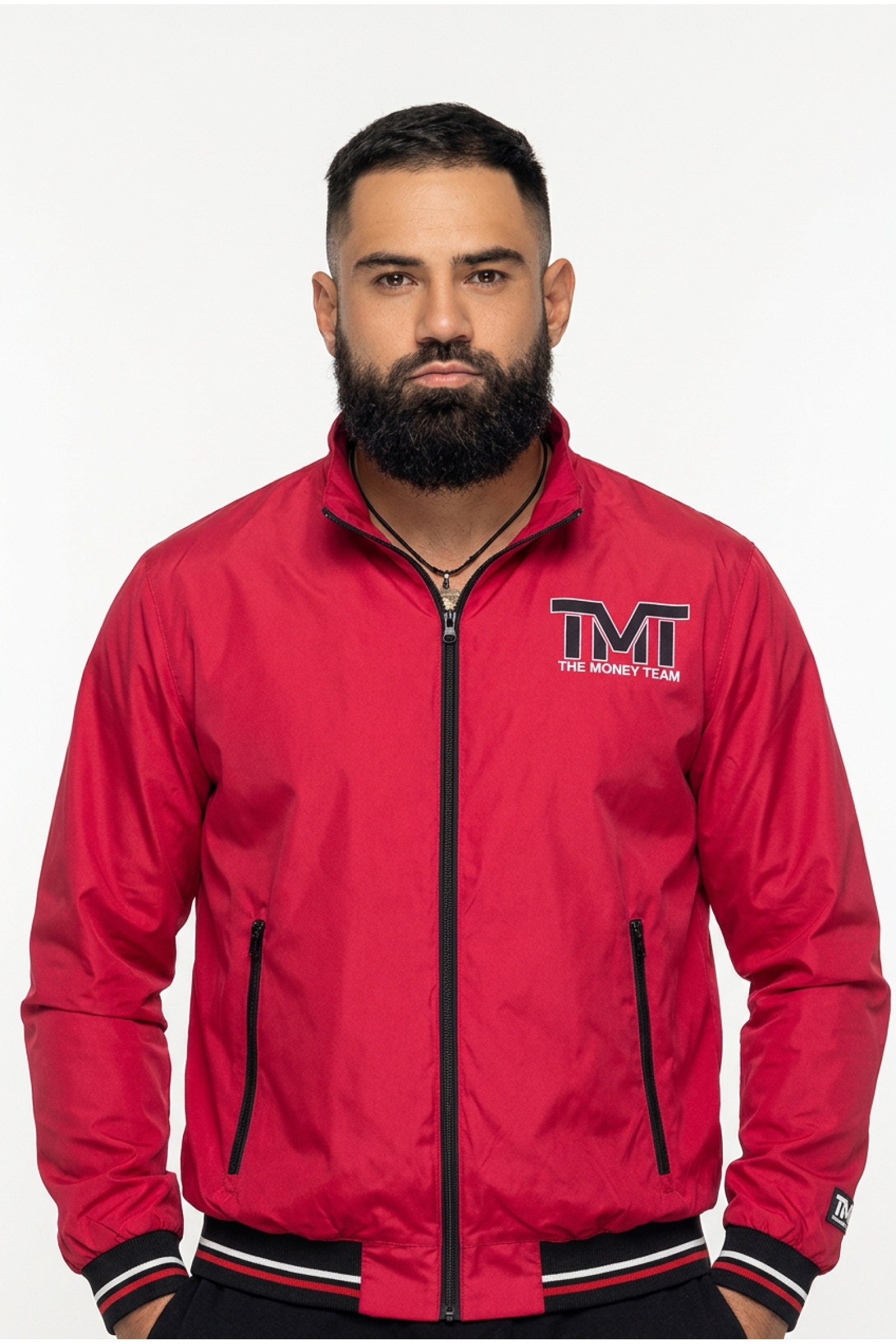 Вітрівка TMT The Money Team червона демісезон чоловіча